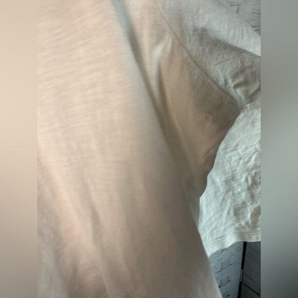 Coldwater Creek cream on cream 3/4 links sleeve embroidered coastal plus size - Picture 5 of 10